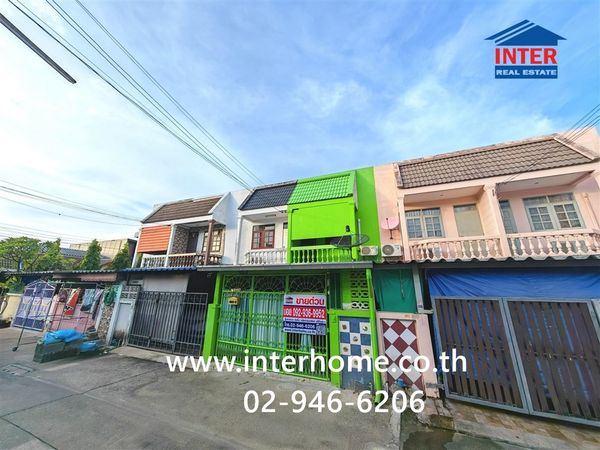 ทาวน์เฮ้าส์ 2 ชั้น 16 ตร.ว. หมู่บ้านเทพประทาน วิลเลจ ใกล้วัดศรีเรืองบุญ ถนนกาญจนาภิเษก ถนนปลายบาง บางกรวย นนทบุรี