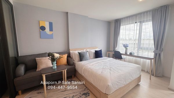 🔥Condo for sale, The Base Srichan, Khon Kaen, decorated room, ready to move in. "Location near the center" 🔥 Buy directly from Sansiri sales.