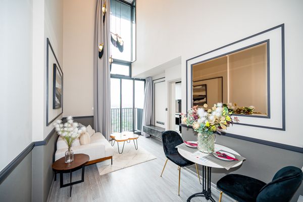 Duplex วิวแม่น้ำ สวยสะกด อลังการ แต่งห้องมาดีมาก ซื้อครบจบเลย ไม่ต้องยุ่งยาก 