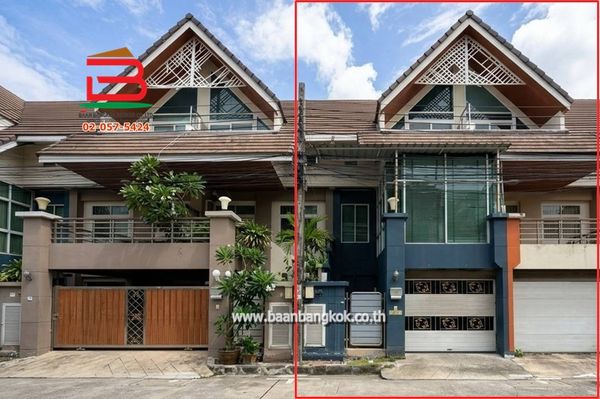 ทาวน์โฮม หมู่บ้าน เมอริทเพลส (ลาดพร้าว 87) เนื้อที่ 18.7 ตรว. ใกล้CDC เลียบด่วน ถนนลาดพร้าว แขวงวังทองหลาง เขตวังทองหลาง