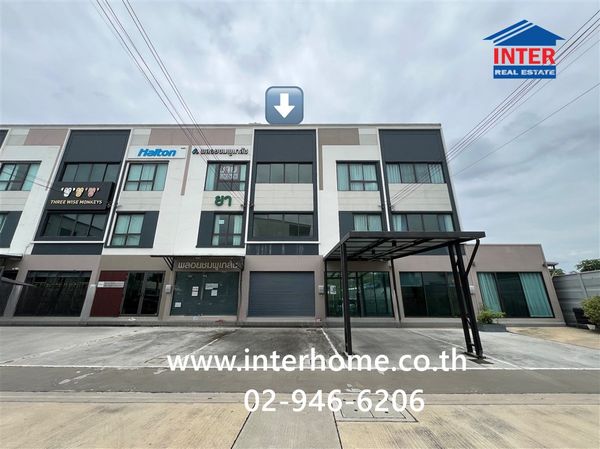 Commercial building, 3 floors, 20 sq m, District Village. Ramintra-Chatuchot Kanchanaphisek Ring Road, Chatuchot Road, Khlong Sam Wa District, Bangkok