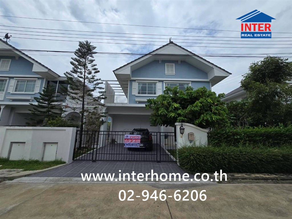 2-story detached house, 53.4 sq m, Perfect Place Village. Ramintra-Wongwaen Soi 01 Kanchanaphisek 5 Kanchanaphisek Ring Road, Ramindra Road, Khlong Sam Wa District, Bangkok