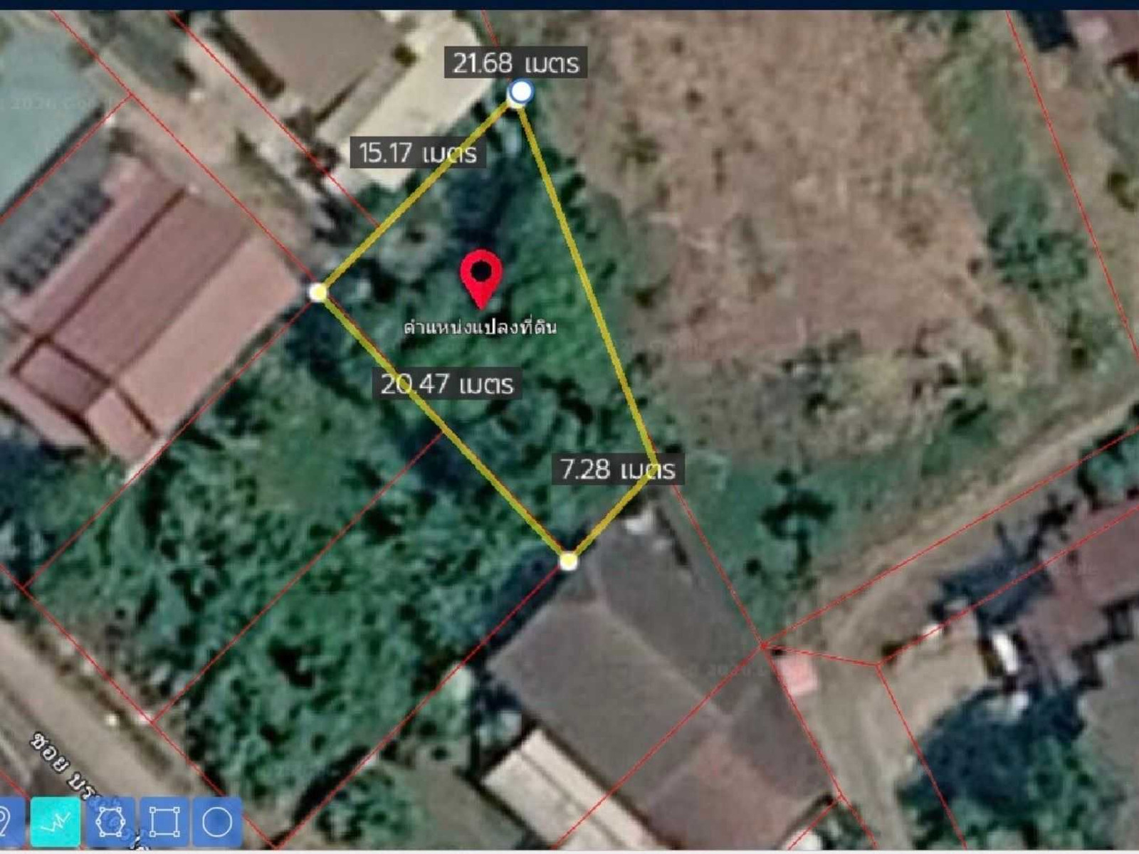 Empty land, location: Soi Borom Trailokkanat. Empty land, location: Soi Borom Trailokkanat.