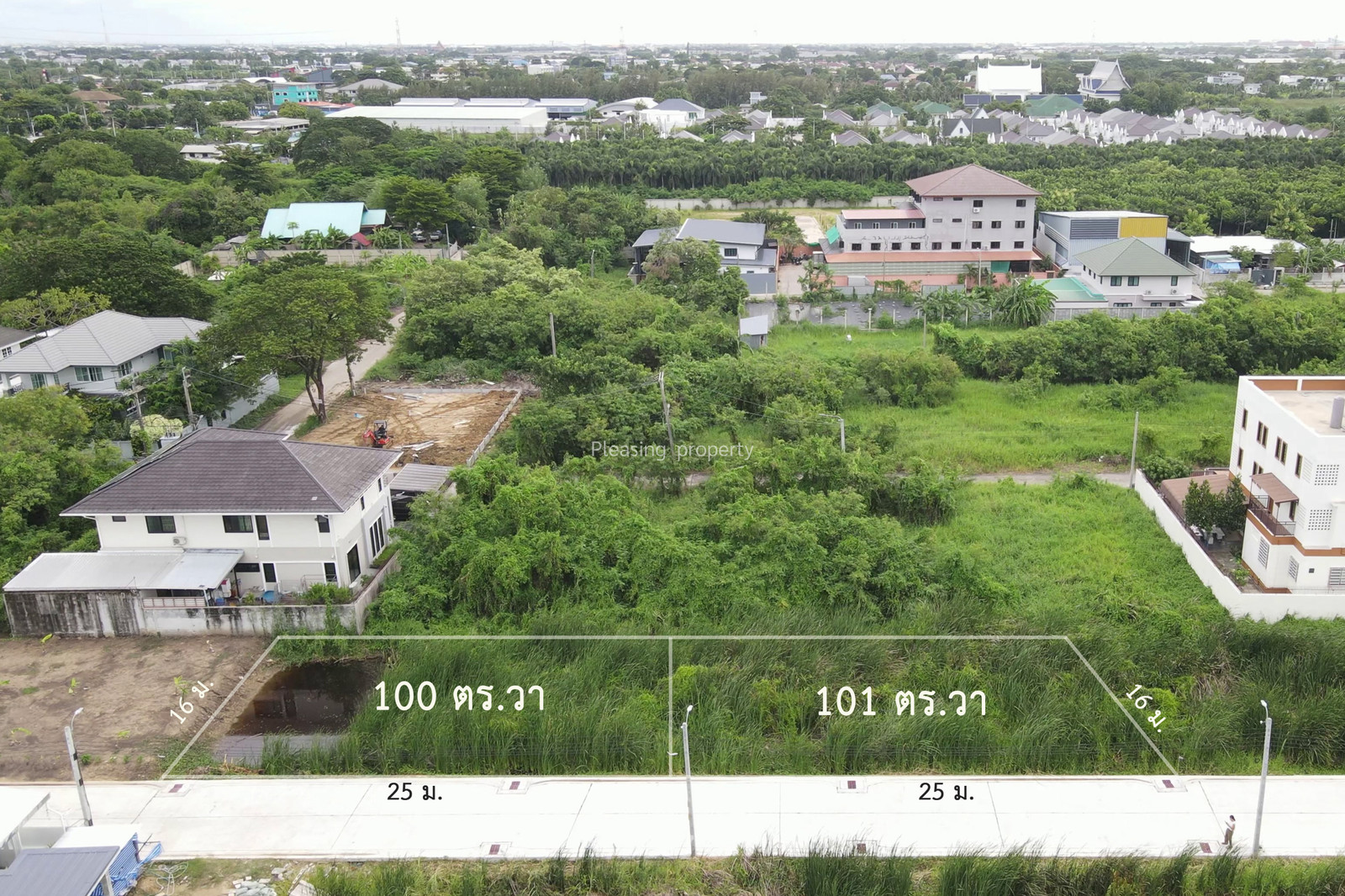 ขายที่ดินพุทธมณฑลสาย2 | 201 ตร.วา |  ใกล้ถนนพรานนกตัดใหม่ 21นาทีถึง รพ.ศิริราช | 8.442 ล้านบาท