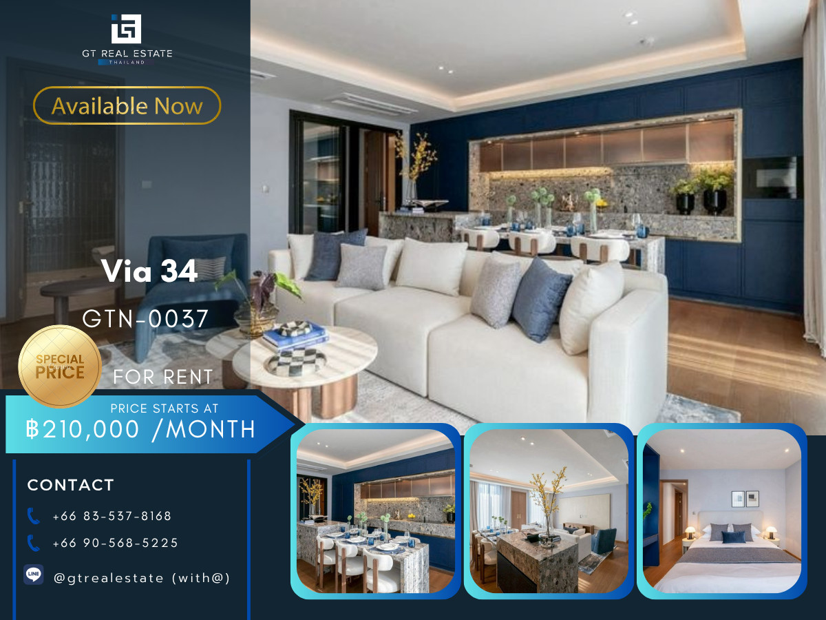 Condo Via 34, convenient travel, close to BTS, has a shuttle, beautifully decorated room. Fully furnished, ready to move in Condo Via 34, convenient travel, close to BTS, has a shuttle, beautifully decorated room. Fully furnished, ready to move in