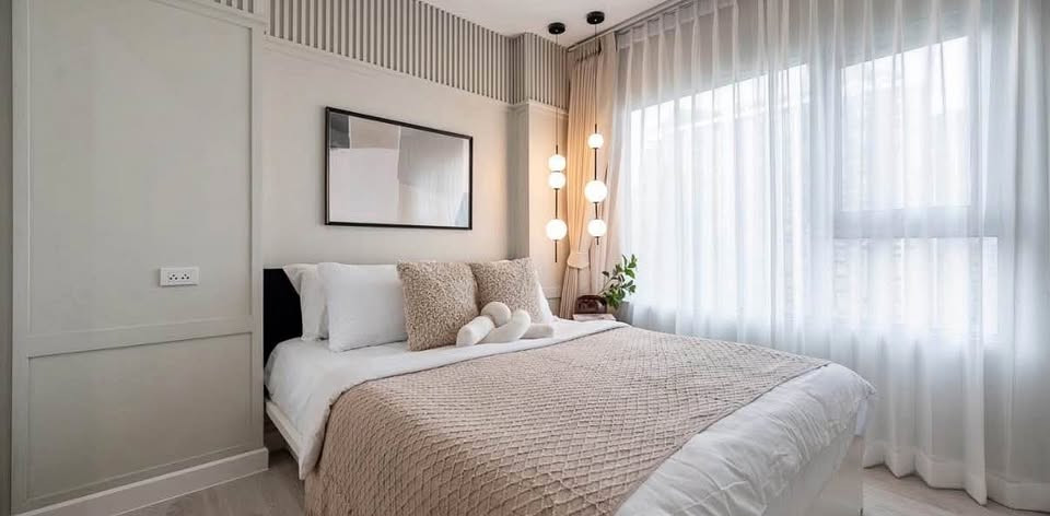 ⭐️For sale Aspire Sathorn - Thapra Aspire Sathorn - Thapra. Beautiful view, good location near BTS Talat Phlu Station 📍 The Mall Life Store Tha Phra.