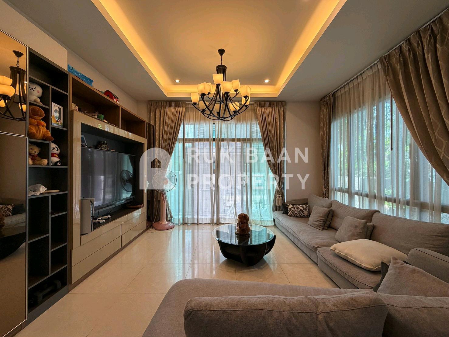 ✨ขายบ้านเดี่ยว หลังริม โครงการ หมู่บ้านนาราสิริ ไฮดอเวย์ Narasiri hideaway เลียบด่วน – รูปที่ 3
