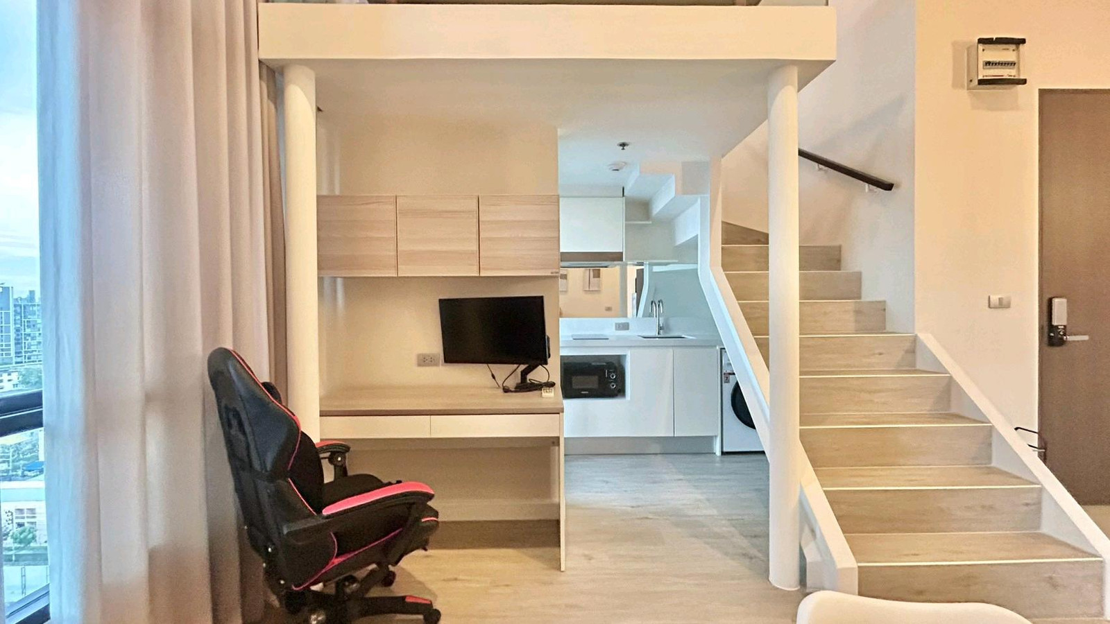 🚆 คอนโด Duplex 2 ชั้น ใกล้ BTS อุดมสุข | The Sky สุขุมวิท – รูปที่ 2