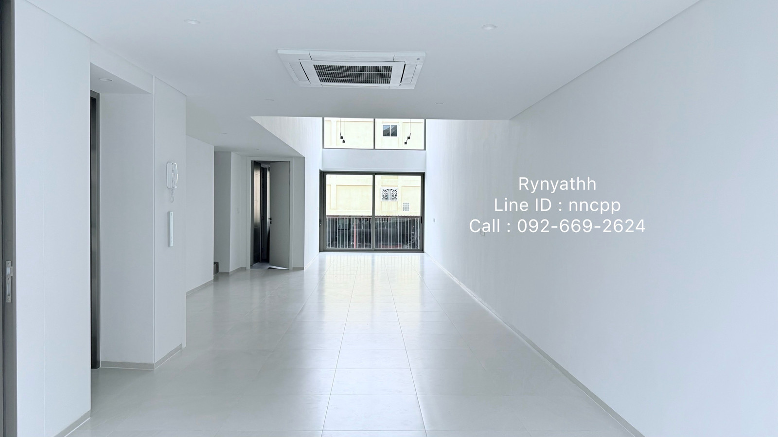 Home office for rent, 4.5 floors + elevator, behind Bangkok Mall, just 450 m., empty house, ready to use, call 092-669-2624. – รูปที่ 4
