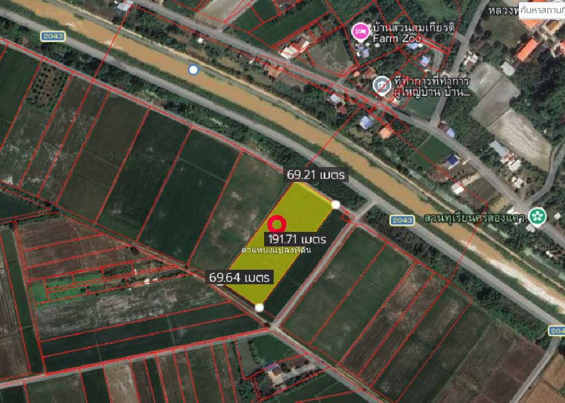 Beautiful plot of land, area over 8 rai, near Naresuan University. Beautiful plot of land, area over 8 rai, near Naresuan University.