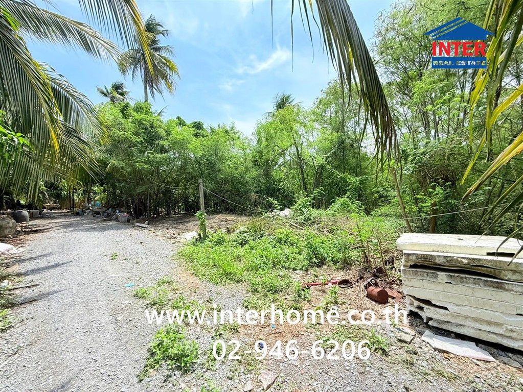 Empty land 464 sq m. Land near Chulachomklao Royal Military Academy, Nakhon Pathom, opposite Chao Mae Aniao Shrine, Soi Kamnan, Sam Phran, Nakhon Pathom. – รูปที่ 3