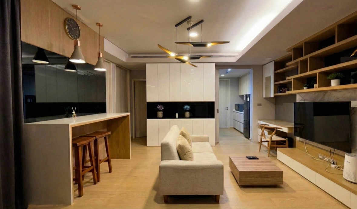 – THB 9.5M | The Lumpini 24, Corner Unit, 2 Bed 2 Bath, 55 sqm, 10th Floor, Sukhumvit 24 – Same Soi as Emporium – THB 9.5M | The Lumpini 24, Corner Unit, 2 Bed 2 Bath, 55 sqm, 10th Floor, Sukhumvit 24 – Same Soi as Emporium