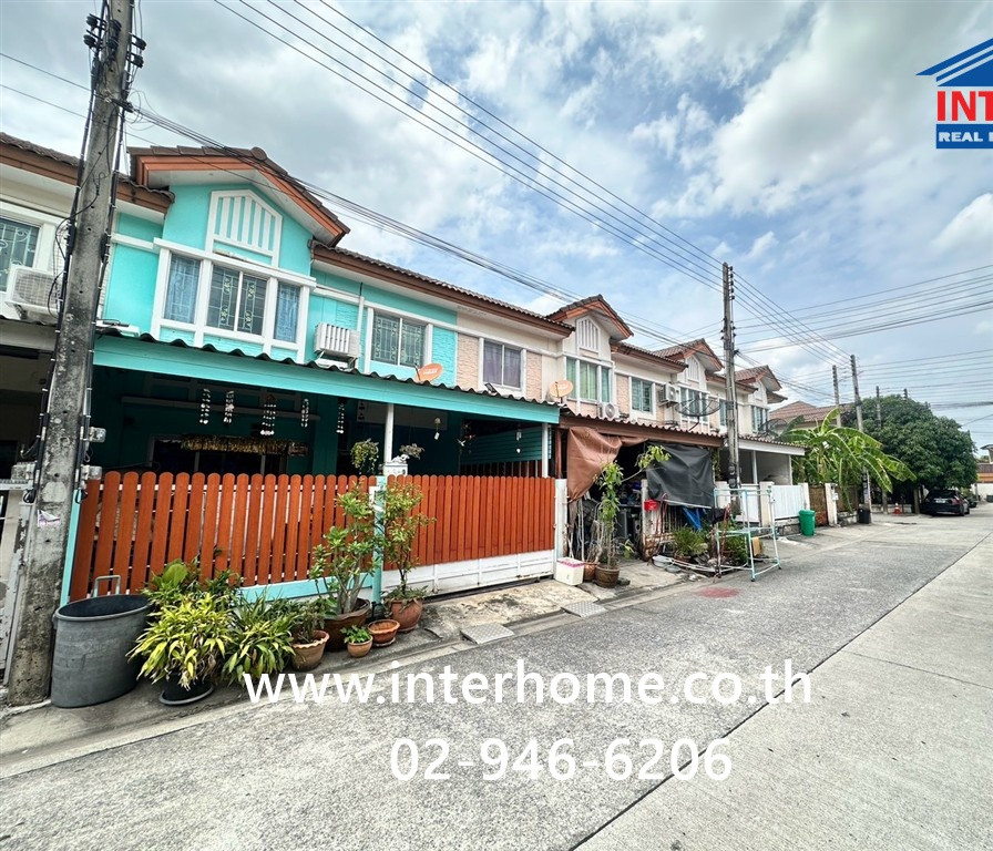 Townhouse, 2 floors, 17.5 sq m, Pruksa Ville Village 16/1 Khlong Song, Rangsit-Nakhon Nayok Road, Thanyaburi, Pathum Thani. – รูปที่ 4