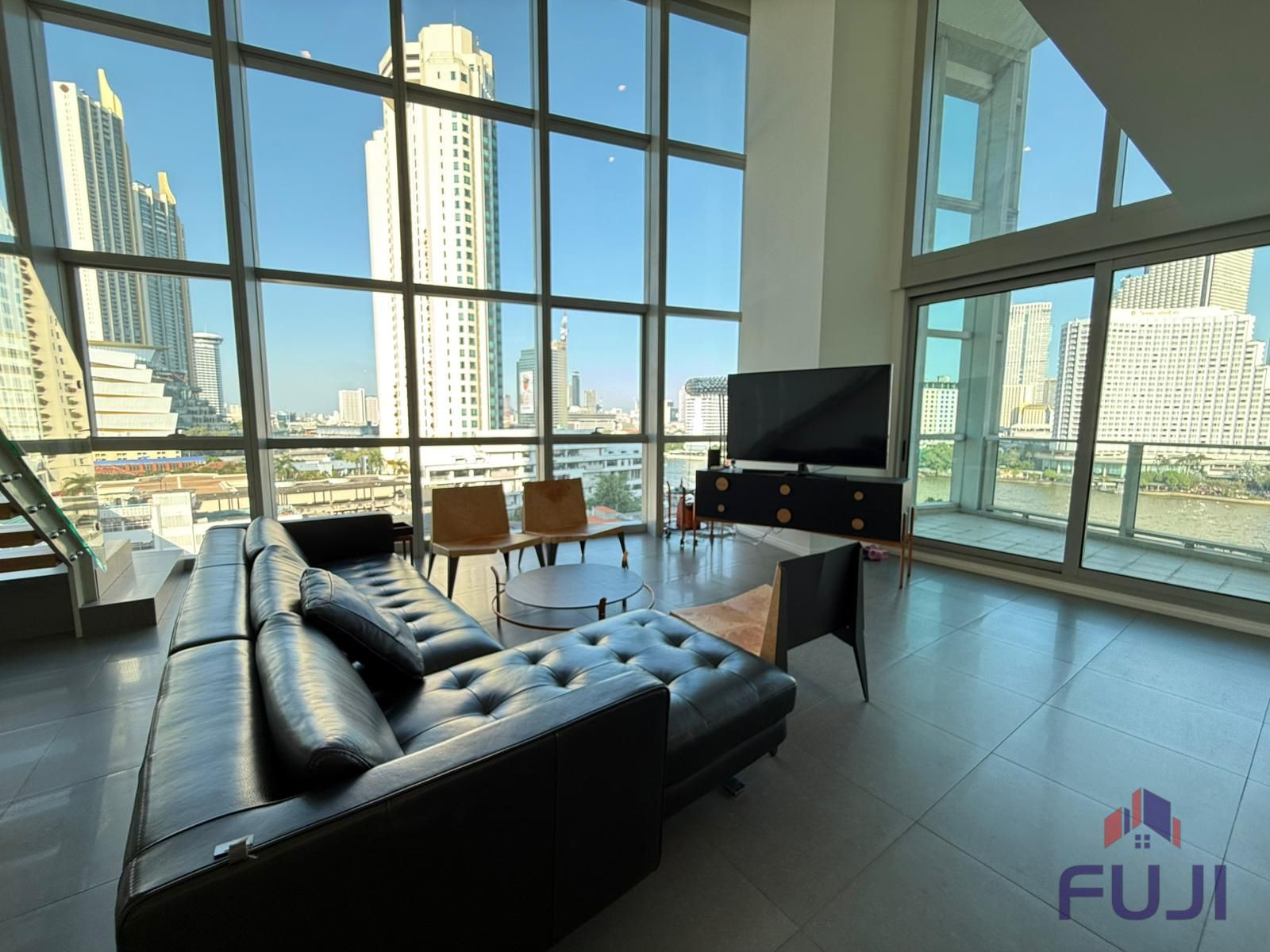 Ultra-Luxury Riverside Duplex at The River, Bangkok