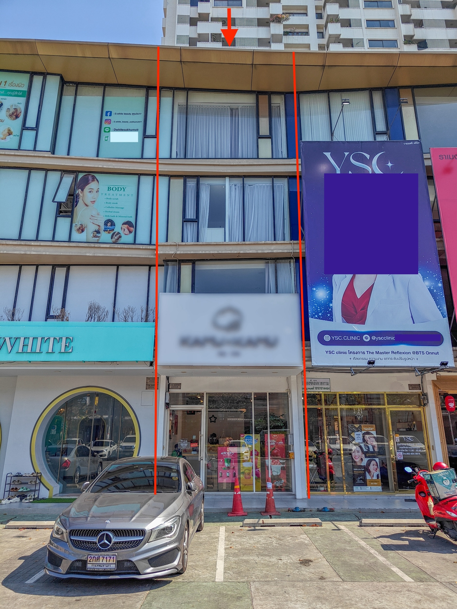 4-story commercial building for rent, The Millionaire Masters, in the middle of On Nut, convenient parking. – รูปที่ 3