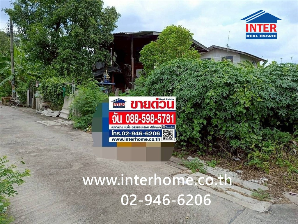 Empty land 44.1 sq m. Land Anan Suksan Village Near Don Mueang Airport Soi Theprak 49, Theprak Road, Ramintra Road, Soi Ramintra 5, Bang Khen District, Bangkok