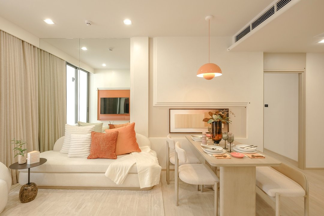 🔥 Selling down payment,  sells it himself | Reference Ekkamai | 1BR+ corner room 47 sq m., 5th floor – รูปที่ 4