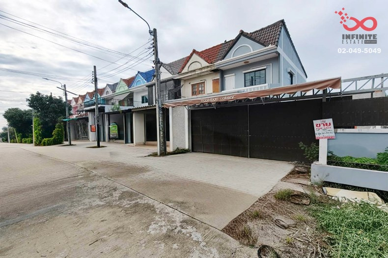Townhouse for sale Pimonrat Village, 2 houses along Ban Kluai-Sai Noi Road, 35 sq m, 2 floors, Bang Bua Thong, Nonthaburi. – รูปที่ 2