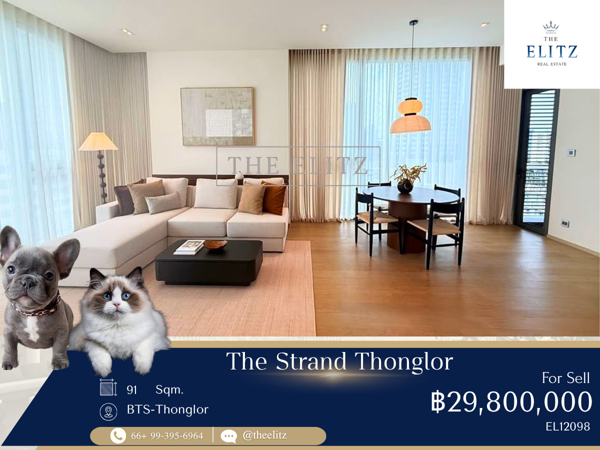 ✨ Ready to Sell - Pet friendly in Ultra-Luxury Icon | Prestigious Thonglor Landmark ✨ ✨ Ready to Sell - Pet friendly in Ultra-Luxury Icon | Prestigious Thonglor Landmark ✨