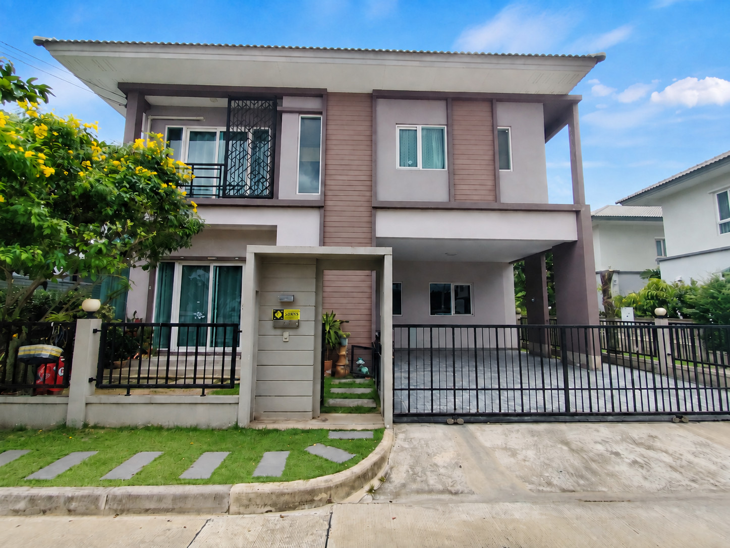 🔥 2-story detached house, Don Mueang–Songprapha location, only 7.59 million baht! 🔥 🔥 2-story detached house, Don Mueang–Songprapha location, only 7.59 million baht! 🔥