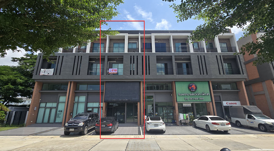 Shophouse for sale, 3.5 floors, Verve Village, Phetkasem 81 Shophouse for sale, 3.5 floors, Verve Village, Phetkasem 81
