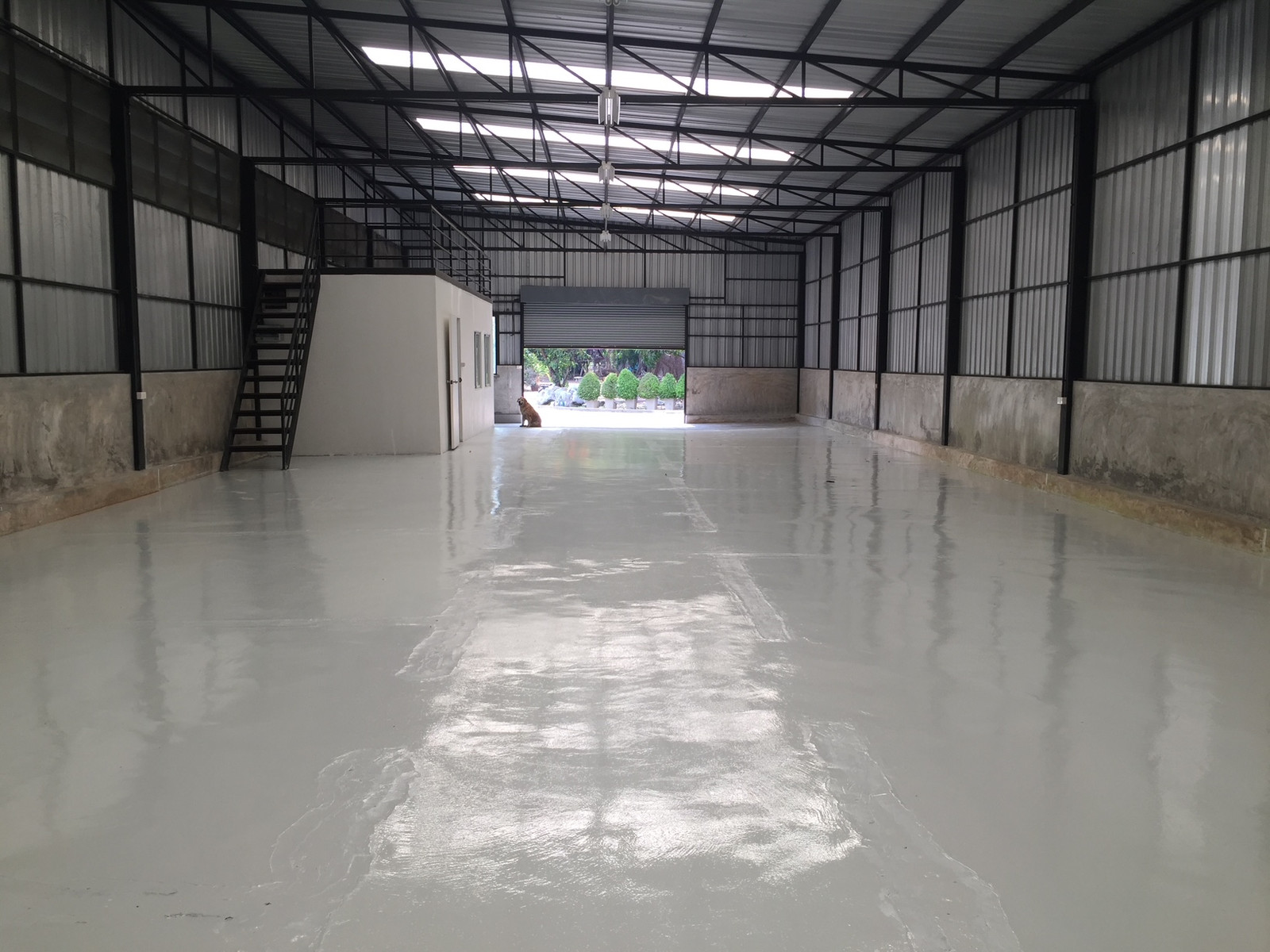 Modern warehouse with office for rent, area size 280 sq m., next to the main road, very convenient, just 500 m. from Bang Phun Expressway, Rangsit-Pathum Road. – รูปที่ 3