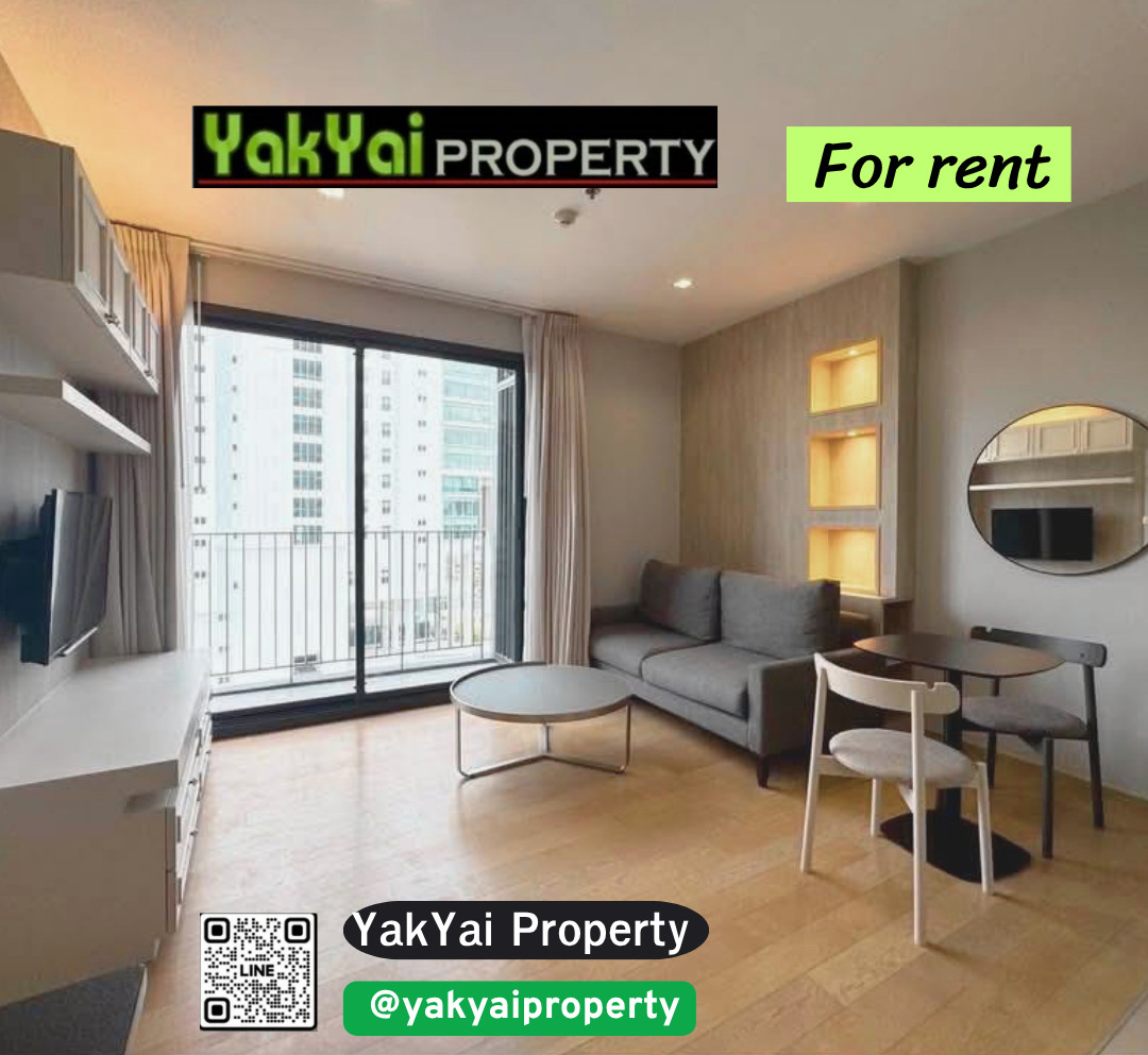 HQ Thonglor by Sansiri – large room 50 sq m., high floor, near BTS Thonglor 🚆 (about 850 meters) with Shuttle Service.