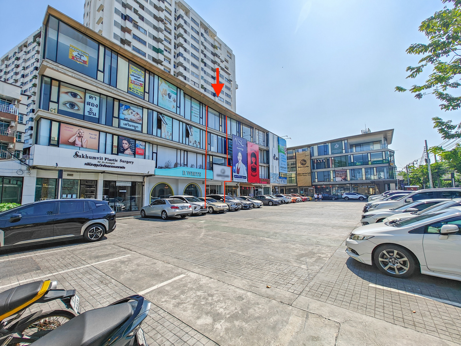 4-story commercial building for rent, The Millionaire Masters, in the middle of On Nut, convenient parking. – รูปที่ 2