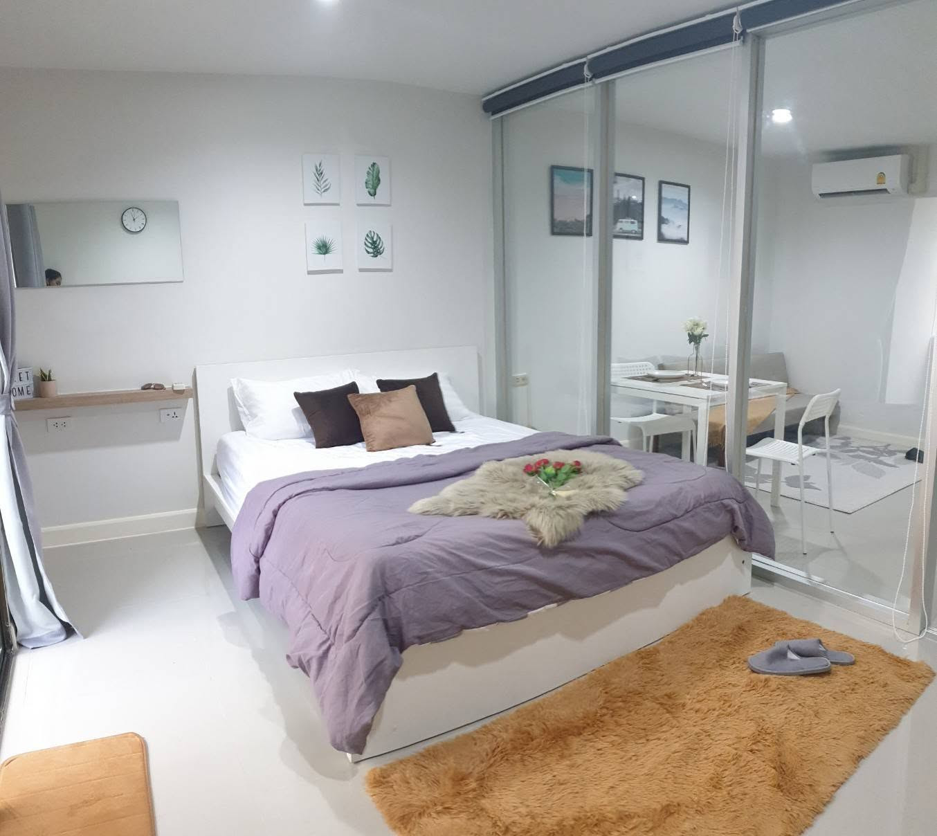 ให้เช่า บดินทร์สวีทโฮม (Bodin Suite Home) ลาดพร้าว เรียบด่วนรามอินทรา รามคำแหง เฟอร์ครบ ห้องกว้าง 1ห้องนอน 1ห้องน้ำ ห้องกั้นครบ สวย – รูปที่ 2