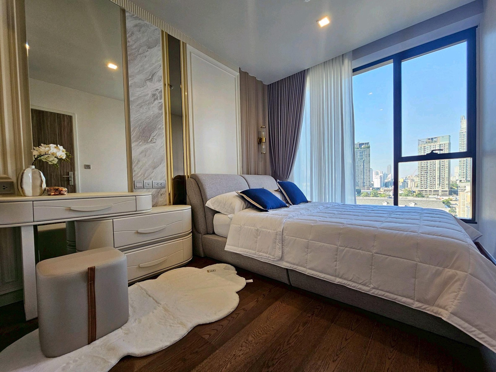 🔥 New room, never lived in! Ideo Q Sukhumvit 36 ​​| Corner room, panoramic view ✨🛁