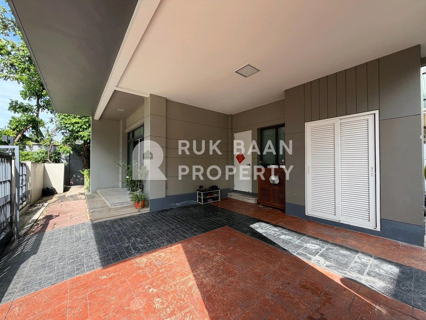 ✨ขายบ้านเดี่ยว หลังริม โครงการ หมู่บ้านนาราสิริ ไฮดอเวย์ Narasiri hideaway เลียบด่วน – รูปที่ 2