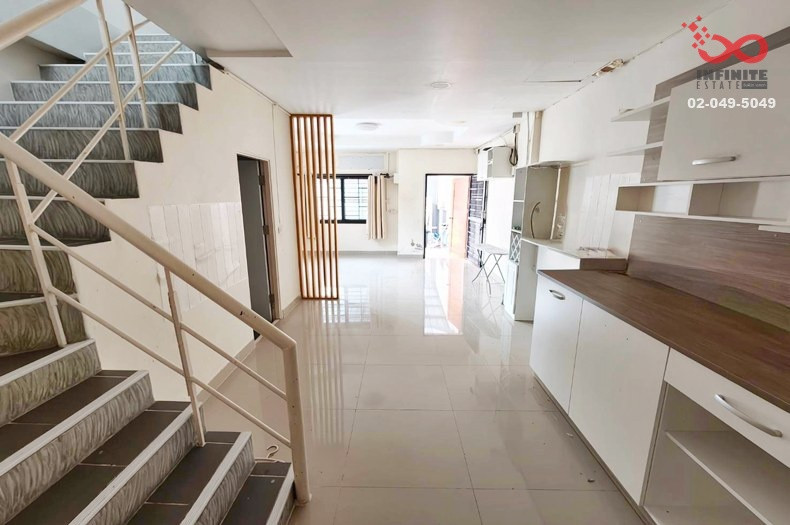Townhouse for sale Pimonrat Village, 2 houses along Ban Kluai-Sai Noi Road, 35 sq m, 2 floors, Bang Bua Thong, Nonthaburi. – รูปที่ 4