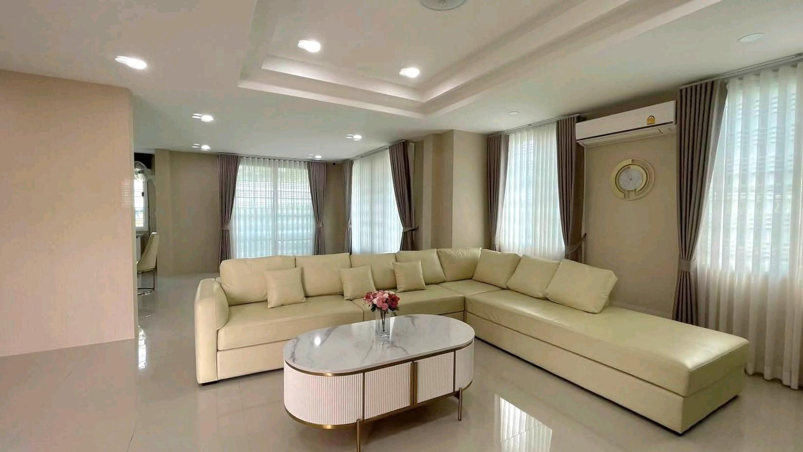 บ้านเช่าหรู  บ้านเดี่ยวหลังใหญ่แปลงมุม 1ไร่ อยู่ถนน สุขาภิบาล5 เพิ่มสิน ใกล้ทางด่วนทางพิเศษฉลองรัช – รูปที่ 4