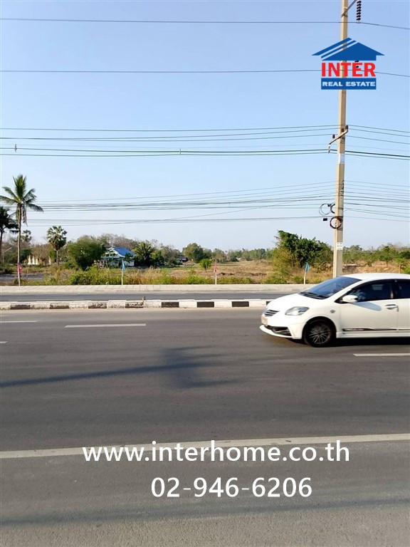 Land 10 rai 17 sq m. Land opposite the central rice market and farmland in Uthai Thani Province. Highway 333, Nong Kha Yang, Uthai Thani – รูปที่ 2
