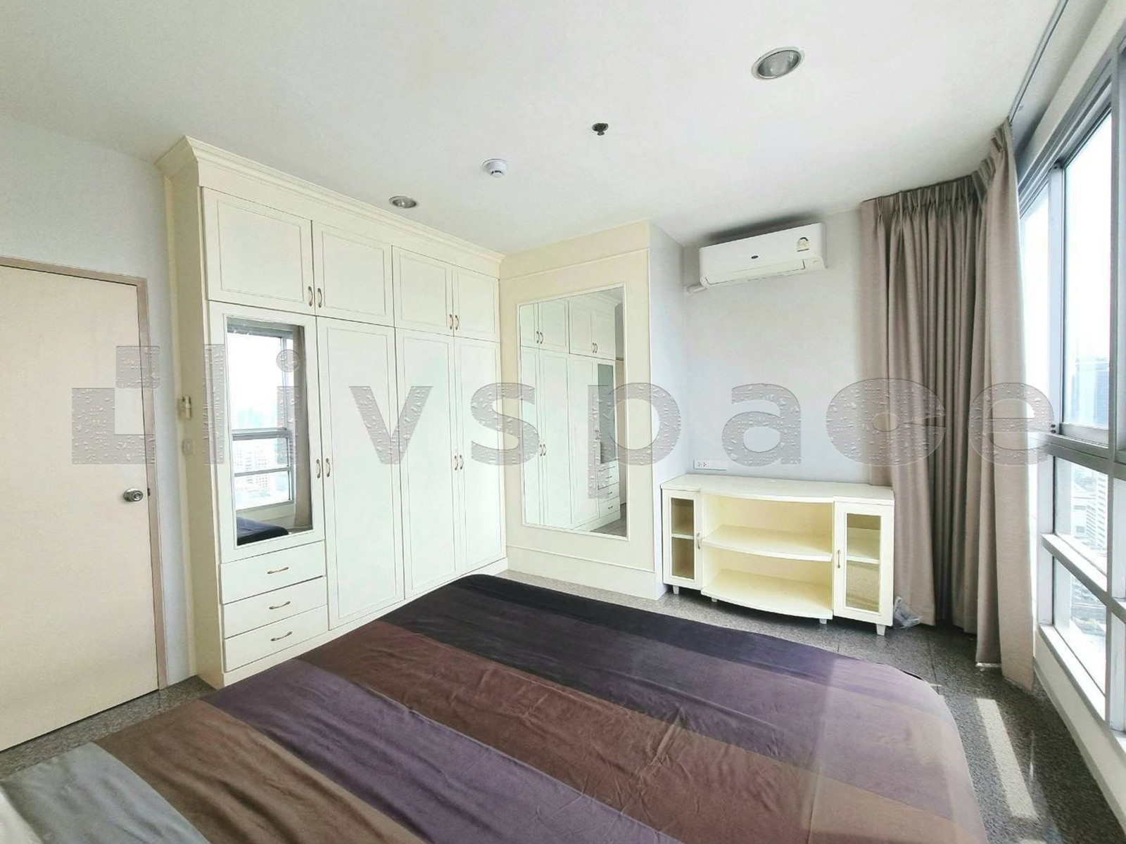 ▚ L0SC06ツ ให้เช่า: Pathumwan Resort 2 Bed 1 Bath 49.25ตร.ม. รีโนเวทใหม่ทั้งห้อง พญาไท✨ – รูปที่ 2
