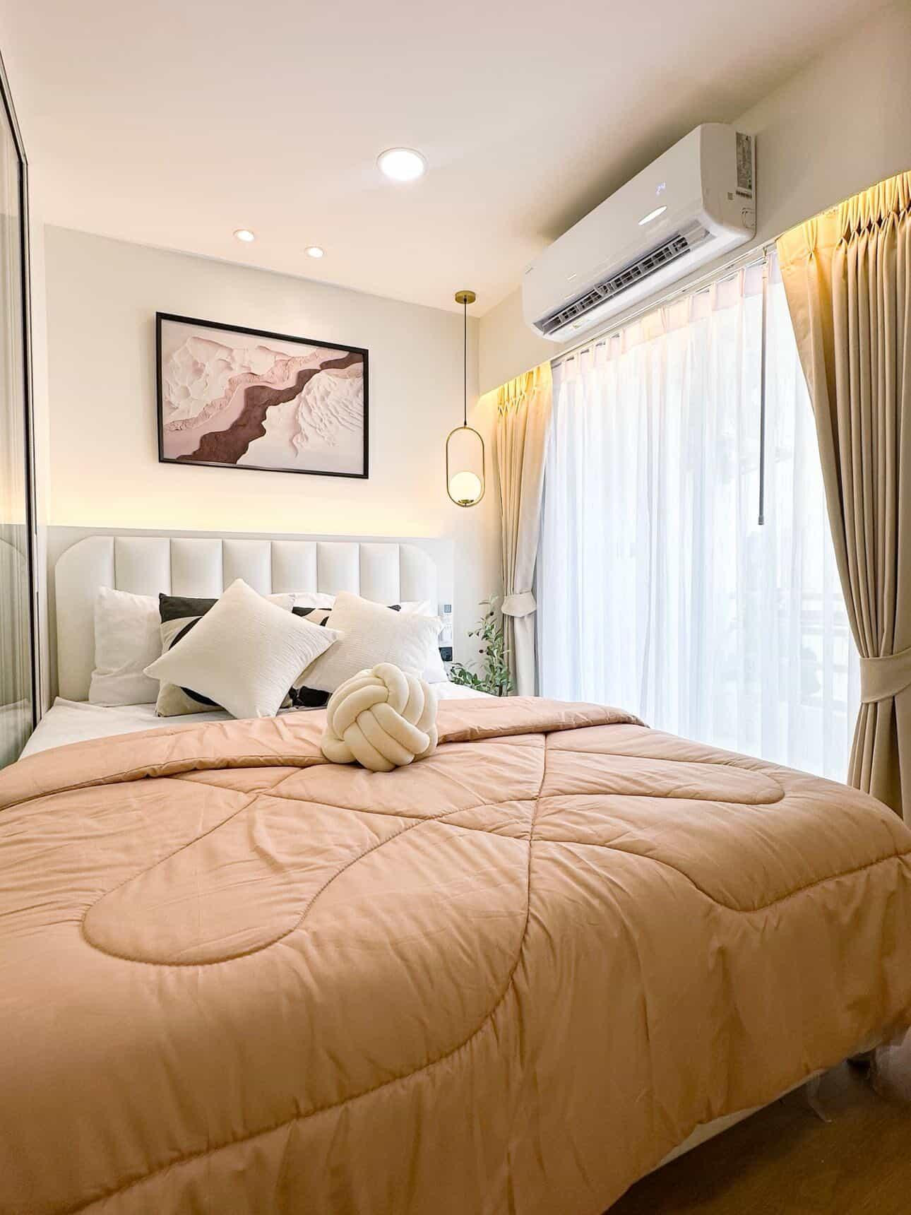 K-7131 🔥🔥 ห้องสวย ตกแต่งใหม่ พร้อมอยู่ พีท รัชดา คอนโด 