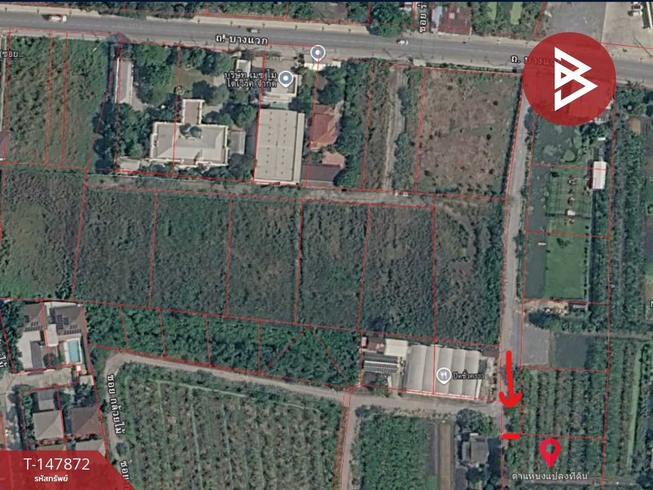 ขายที่ดิน เนื้อที่ 3 งาน 63.5 ตร.วา ภาษีเจริญ กรุงเทพมหานคร – รูปที่ 2