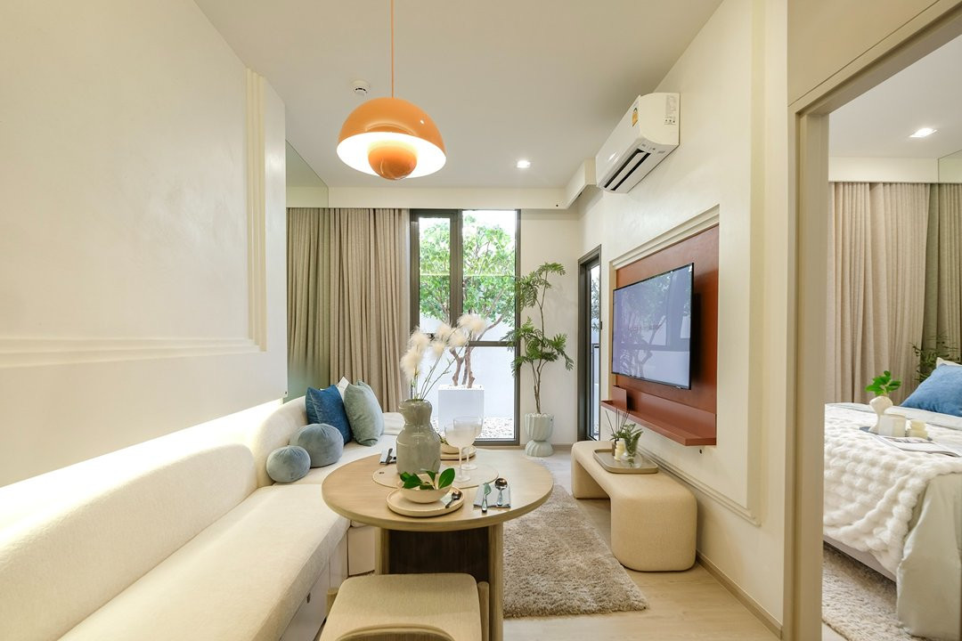 🔥 Selling down payment,  sells it himself | Reference Ekkamai | 1BR+ corner room 47 sq m., 5th floor – รูปที่ 2