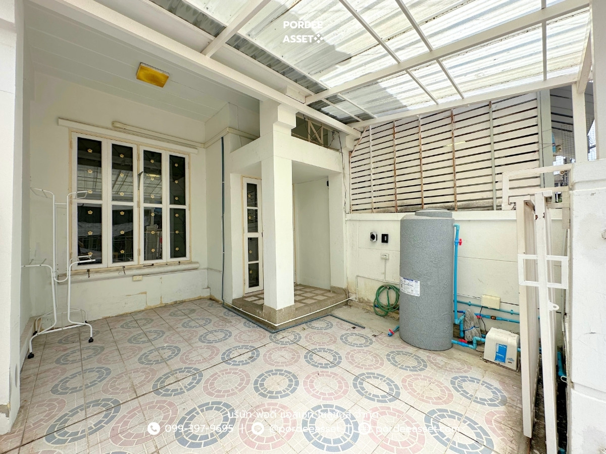 Nonthiwa Garden Tiwanon-Pak Kret 37, opposite Phraharuthai Nonthaburi School. Near Somdej Srisamarn Park intersection: Nontiwa Garden – รูปที่ 2