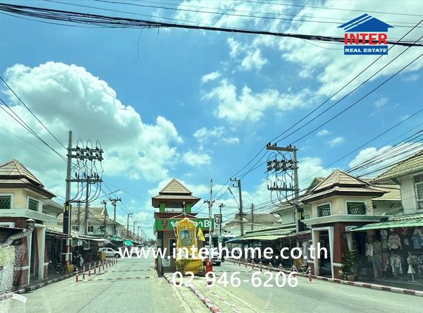 Townhouse, 2 floors, 18 sq m, Pruksa B Village, Rangsit - Khlong 3, Rangsit-Nakhon Nayok Road. Khlong Sam Road, Khlong Luang, Pathum Thani