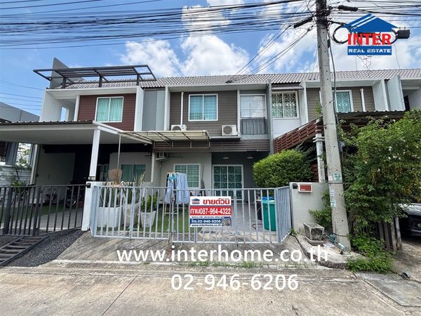 ทาวน์เฮ้าส์ 2 ชั้น 20 ตร.ว. หมู่บ้านเดอะคัลเลอร์ส ดอนเมือง-สรงประภา ถนนร.พ.ช. ปทุมธานี ถนนนาวงประชาพัฒนา เมืองปทุมธานี ปทุมธานี