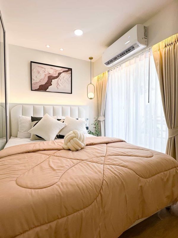 K-7131 🔥🔥 ห้องสวย ตกแต่งใหม่ พร้อมอยู่ พีท รัชดา คอนโด 