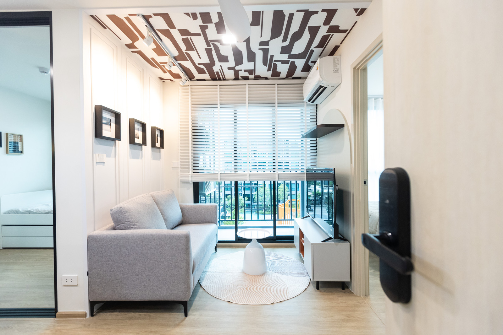 Condo for rent, Kave Luminous Bangmod (Kave Luminous Bangmod) | Big room, pool view, fully furnished [ rents it out]