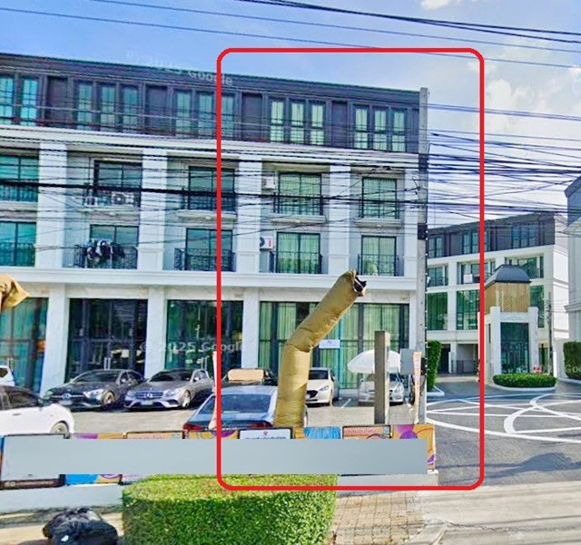 OnNut-Pattanakarn. 4.5-story building for rent, 648sq.m. BTS Yellow Line SriNut 800m 58sq.wa. Premiu