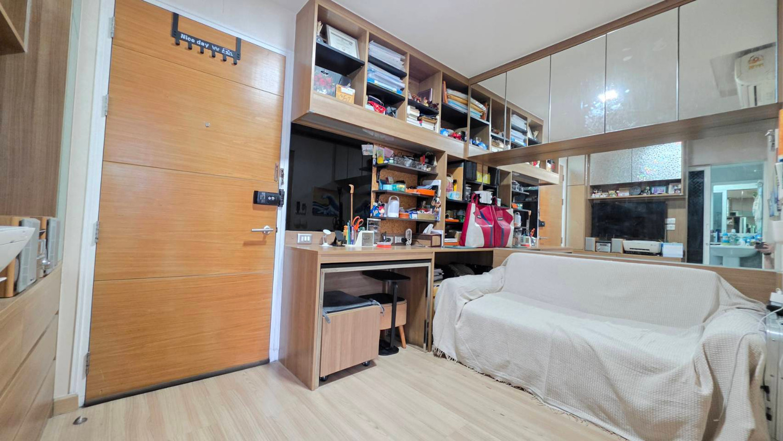 ขาย maple ratchada 19 ขนาด 27.88 ตรม ชั้น 4 ระเบียงทิศเหนือ – รูปที่ 2