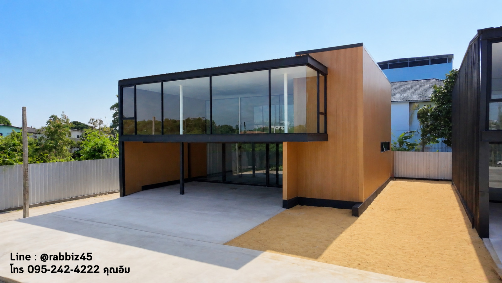 อาคารสุดท้าย พร้อมเข้าใช้ทันที! Modern Standalone Office & Showroom ทำเลพระราม 2 ซอย 28 – รูปที่ 2