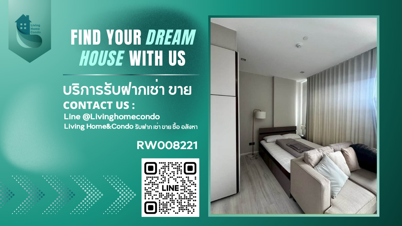 For rent The Room Phayathai, fully furnished, ready to move in, near BTS Phayathai station -RW008221