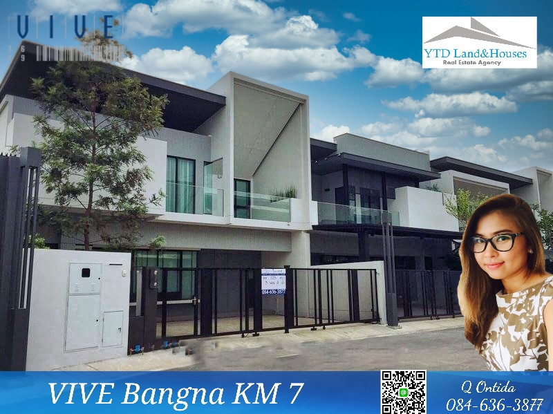 For rent VIVE Bangna km7 renting 80,000 baht/month Listing no: YT01-2035