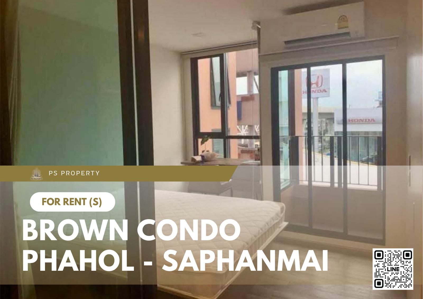 ให้เช่า 📍 Brown Condo Phahol - Saphanmai 📍 เฟอร์นิเจอร์ และ เครื่องใช้ไฟฟ้าครบ ใกล้ ม.ศรีปทุม ให้เช่า 📍 Brown Condo Phahol - Saphanmai 📍 เฟอร์นิเจอร์ และ เครื่องใช้ไฟฟ้าครบ ใกล้ ม.ศรีปทุม