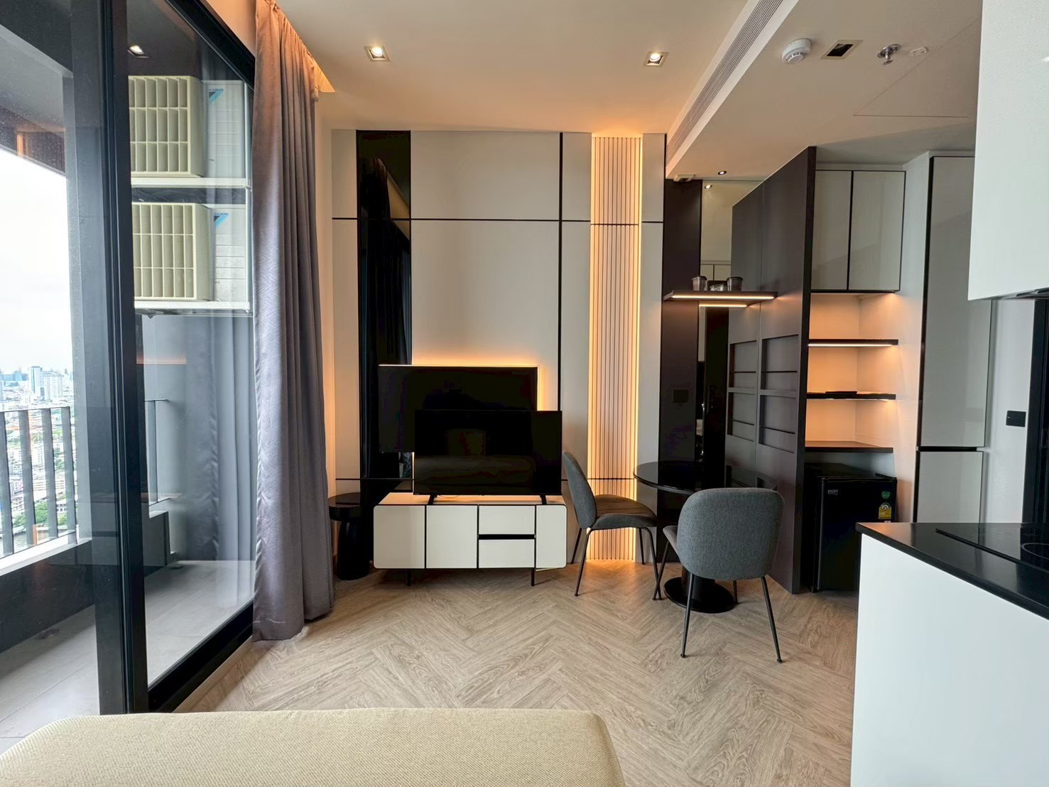 [For Rent] Chapter Charoennakhon–Riverside | 1 ห้องนอน 1 ห้องน้ำ  *พร้อมเข้าอยู่